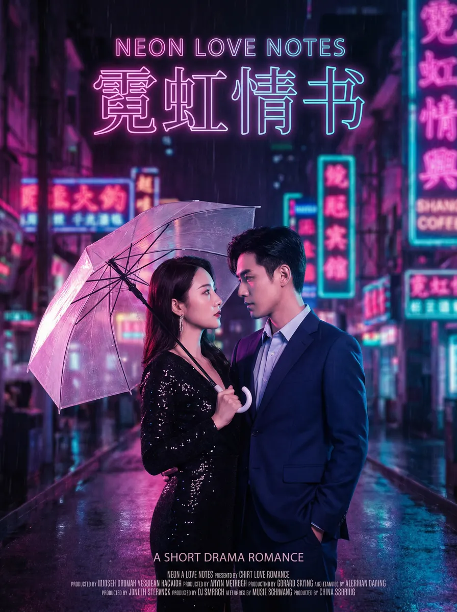 六指琴魔电视剧 热播都市爱情短剧 - 霓虹情书海报