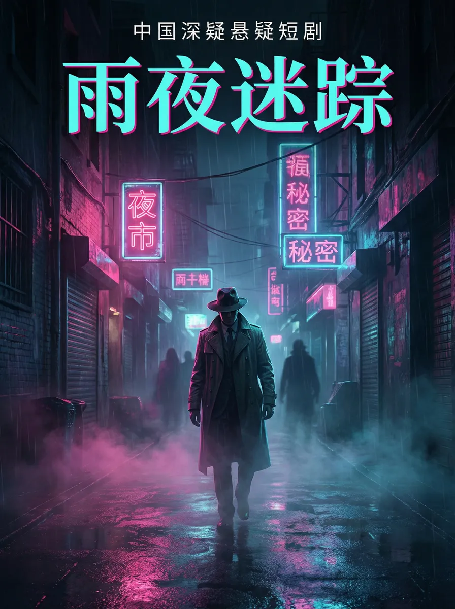 六指琴魔电视剧 悬疑追踪短剧 - 雨夜迷踪海报